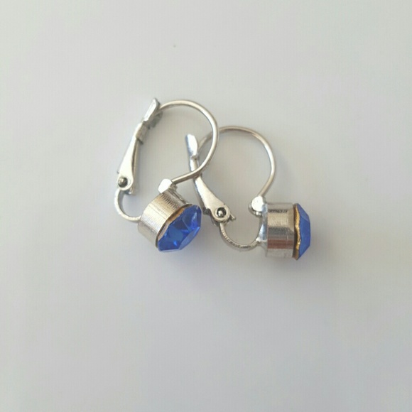 Cute blue earrings