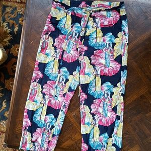 Funky hula girl pants