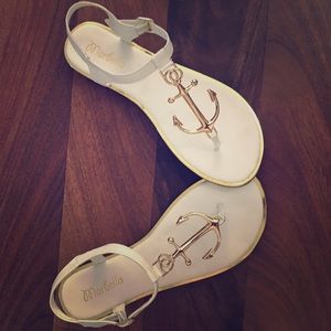 Brand new adorable anchor sandals