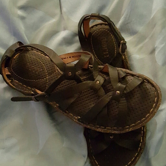 Born buckle sandals