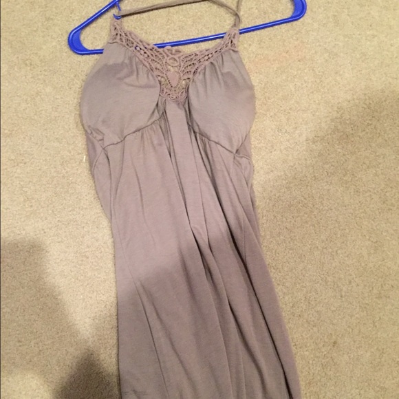 Brown Halter Dress