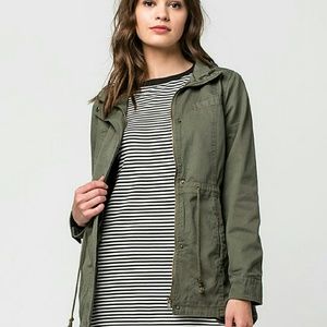 Womens Olive Anorak Jacket from Tilly's