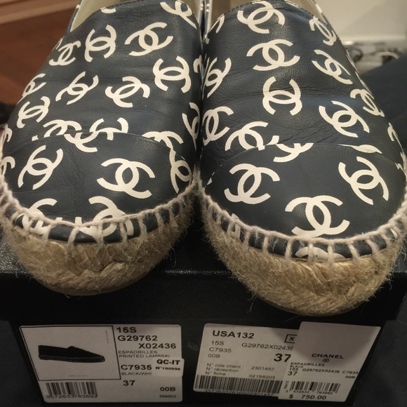 SOLD ---- Chanel Espadrilles