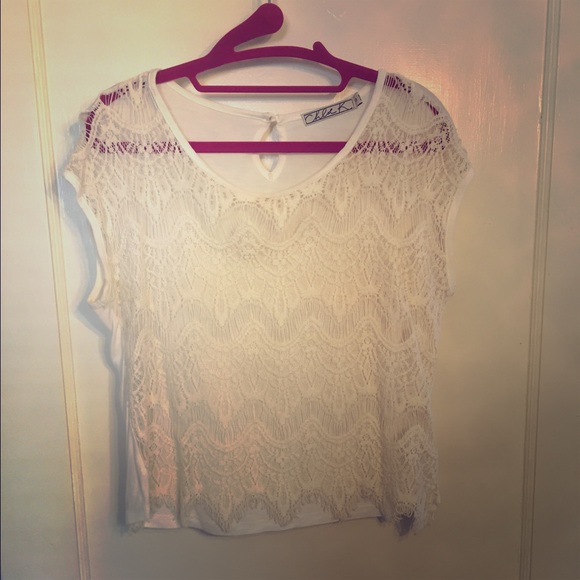 Chloe K lace blouse