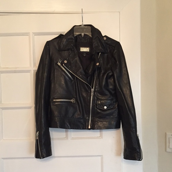 Real Leather Motorcycle Jacket