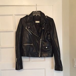 Real Leather Motorcycle Jacket