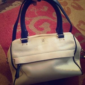 Kate Spade navy and Cream purse
