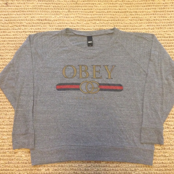 OBEY light weight sweatshirt