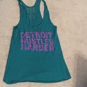 Detroit Hustles Harder tank