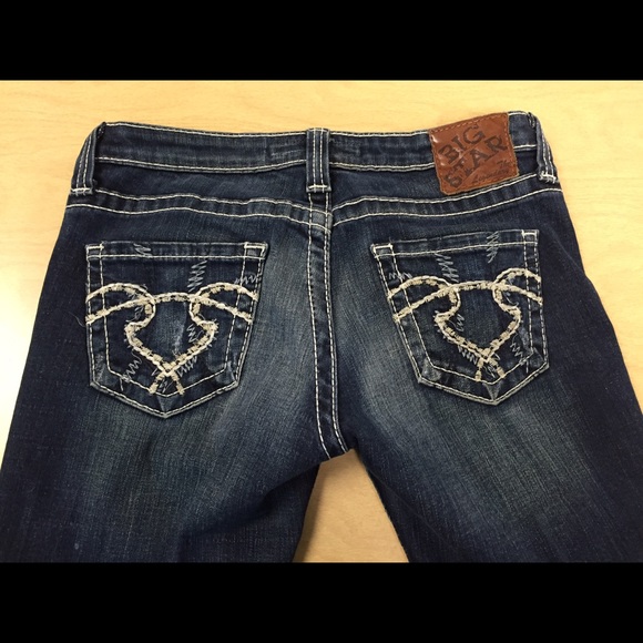 Big Star Sweet Boot Ultra Low rise jeans (long)