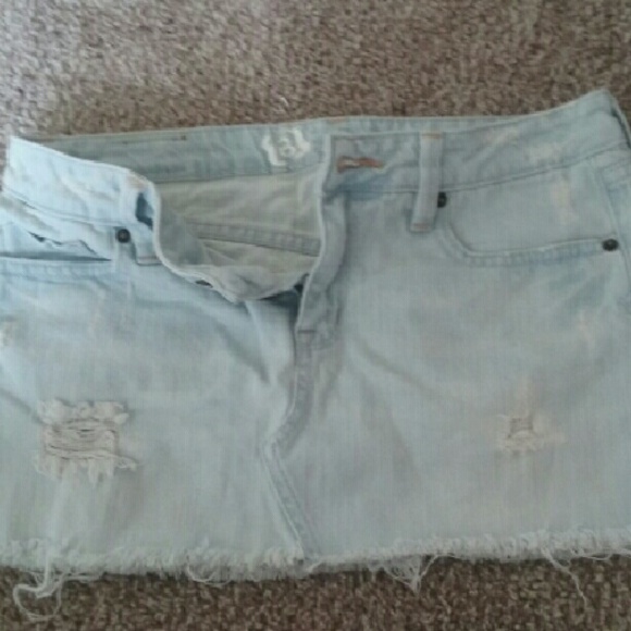 Jean skirt