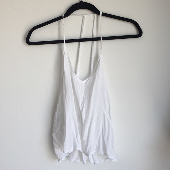 Brandy Melville Tops - Rare Brandy Melville White Tank