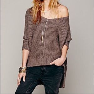 XS Free People Sweater - chunky knit!