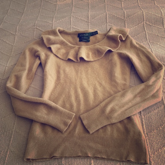 Lauren by Ralph Lauren 100% cashmere sweater
