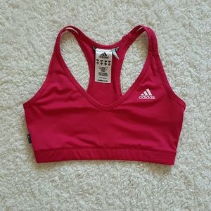 Adidas Pink Sportsbra Size Small