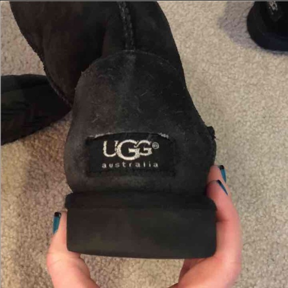 Black Ugg Boots SOLD - Picture 2 of 2