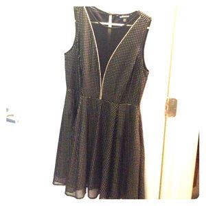 Black cocktail dress