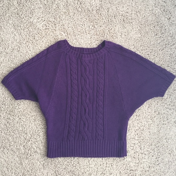 Purple loft sweater, size medium