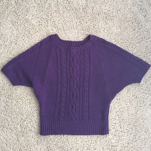 Purple loft sweater, size medium