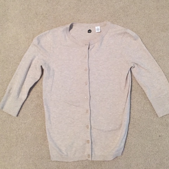 Cream button up cardigan