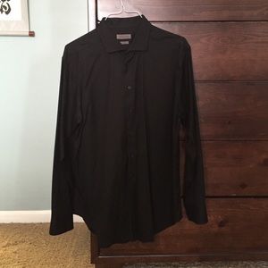 Black button down, CK Calvin Klein, 18 slim fit