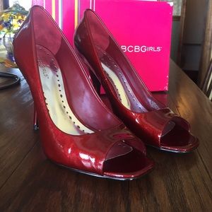 BCBGirls Ruby Red heels!