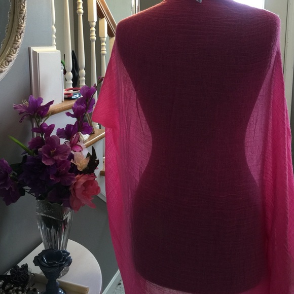 NWT 💞Gorgeous BoHo Cover in Pink💞 - Picture 3 of 3