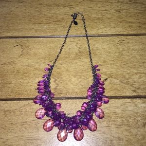 Purple necklace