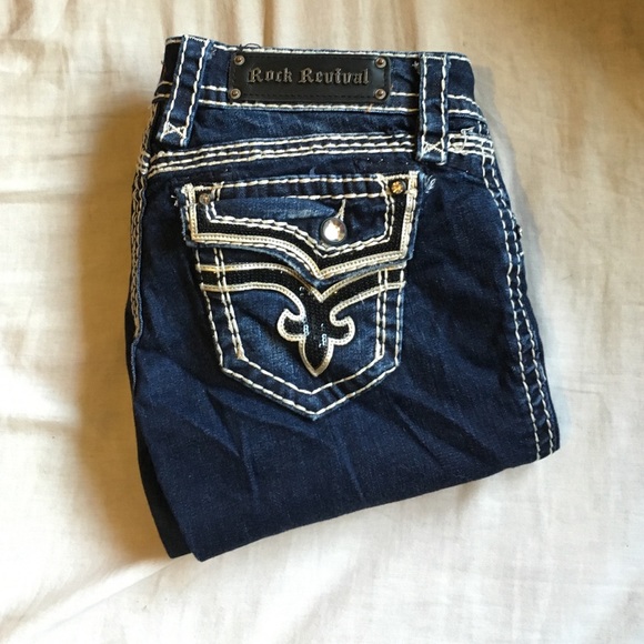 Straight leg jeans
