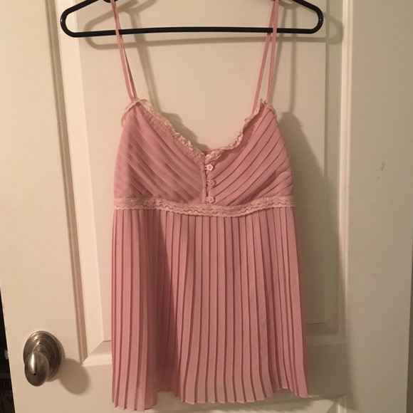 Baby pink babydoll top