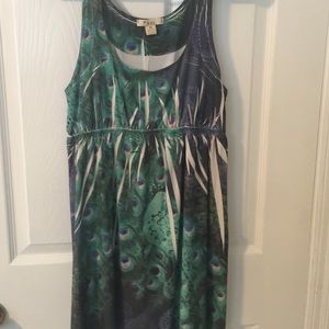 Peacock dress