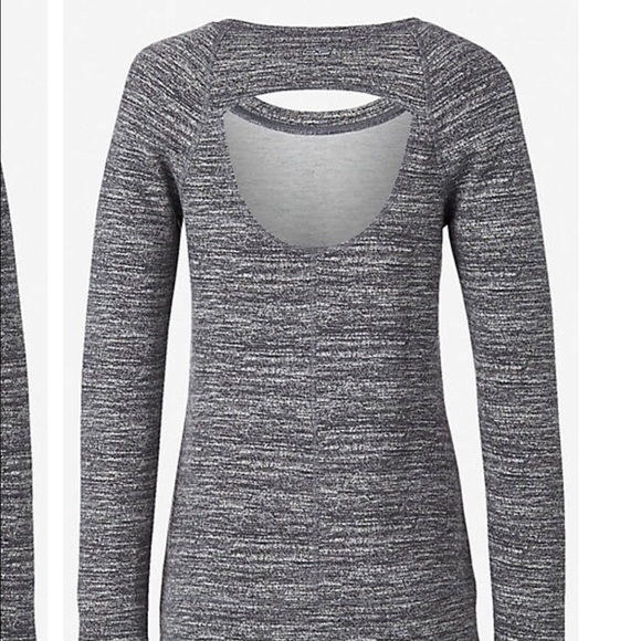 Express Core Back Cutout Sweatshirt