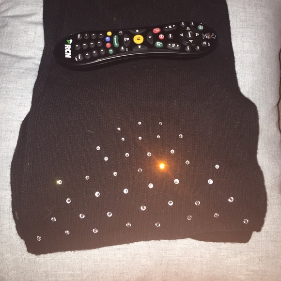 Cashmere Rhinestone Scarf