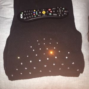 Cashmere Rhinestone Scarf