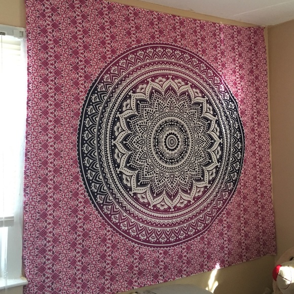 Orange and yellow tapestry. ONLY 2 LEFT!!!!