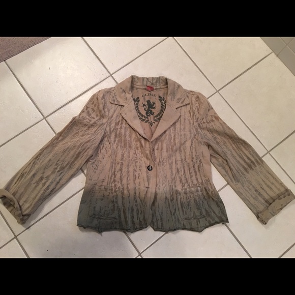 Glima two-button jacket
