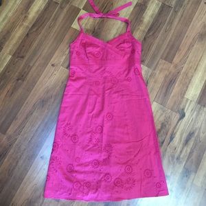 Ann Taylor Summer Halter Dress