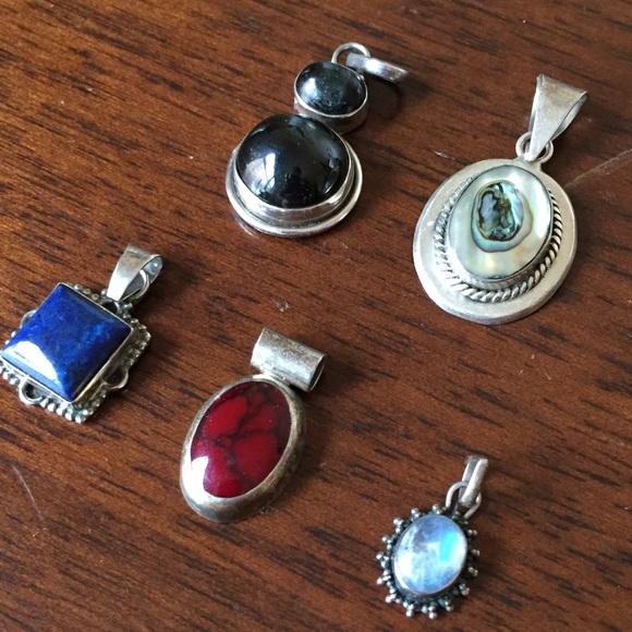 Valija gitana Jewelry - SILVER NECKLACE PENDANTS