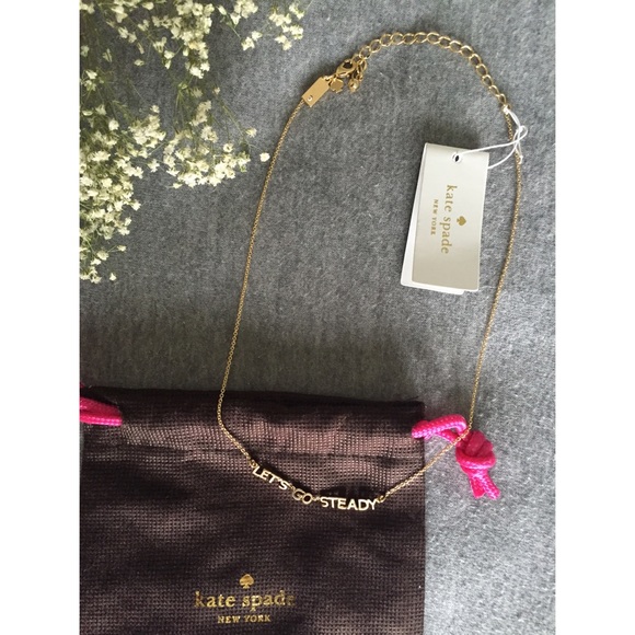 ✨Last Chance✨NWT Kate Spade Let'sGoSteady Necklace - Picture 2 of 2