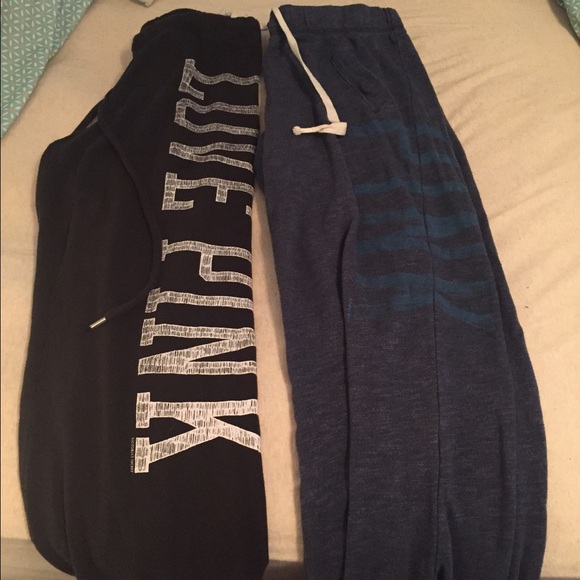 2 Victoria secret pink sweatpants