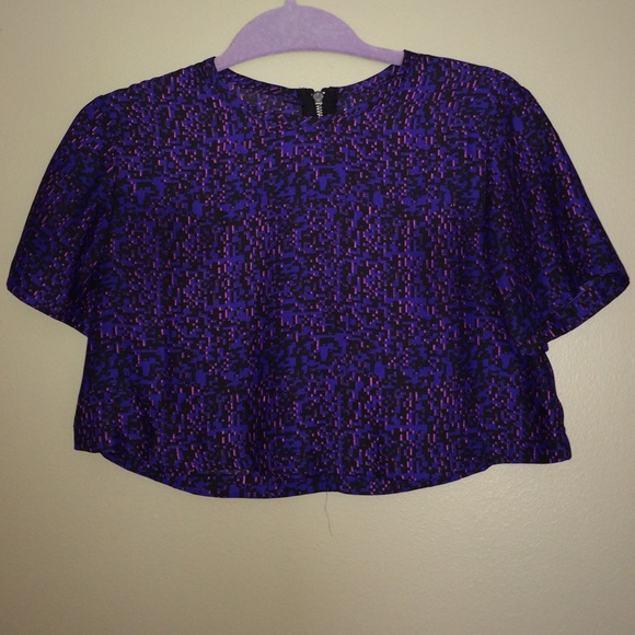 Silence + Noise Flowy Crop Top