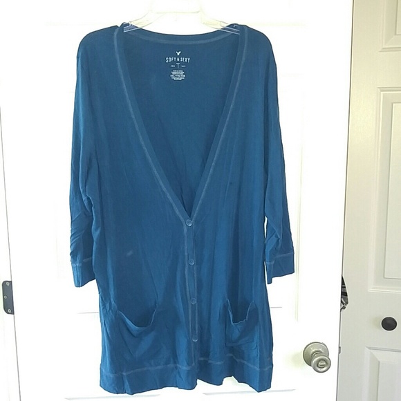 AE long cotton cardigan size xxl