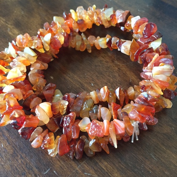 Beachy Coral necklace 🔶