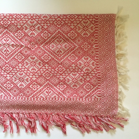 🔹SOLD🔹Madewell Tile Jacquard Scarf - Picture 3 of 4