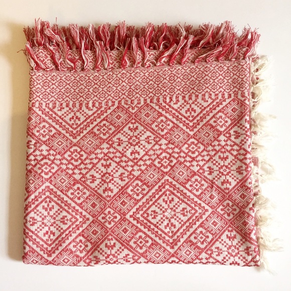 🔹SOLD🔹Madewell Tile Jacquard Scarf - Picture 4 of 4