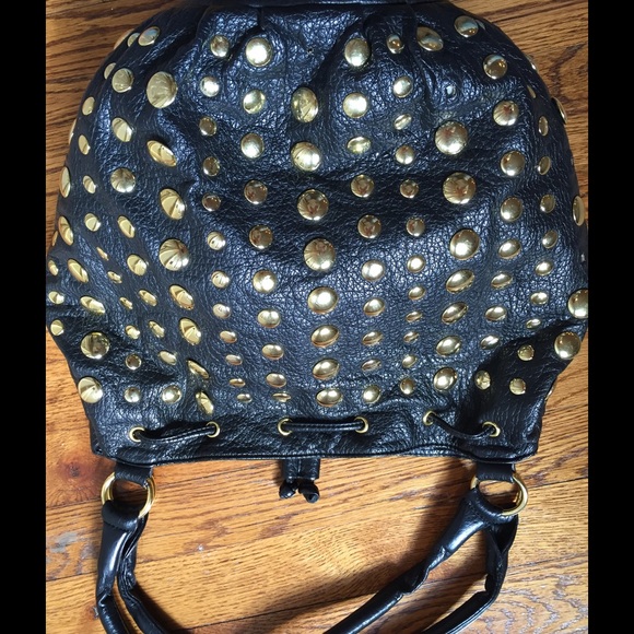 Barneys New York Deux Lux slouch bucket Handbag - Picture 2 of 8