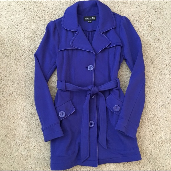 Forever 21 Jackets & Blazers - Royal Blue Coat