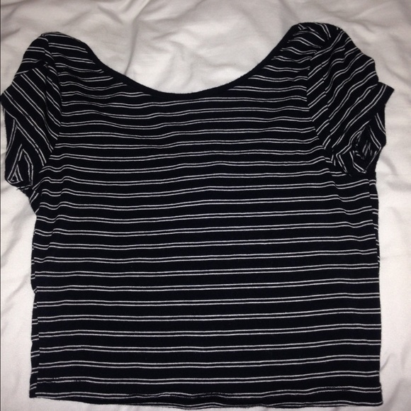 Crop top, barely worn. Scoop back