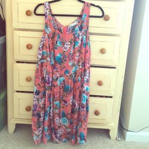 Modcloth floral dress.