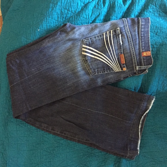 7 for All Mankind Bootcut Dark Wash